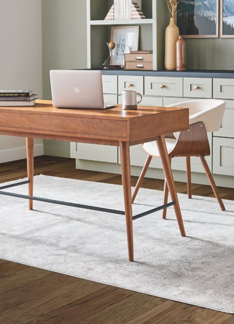 area rug in a Kalamazoo home office